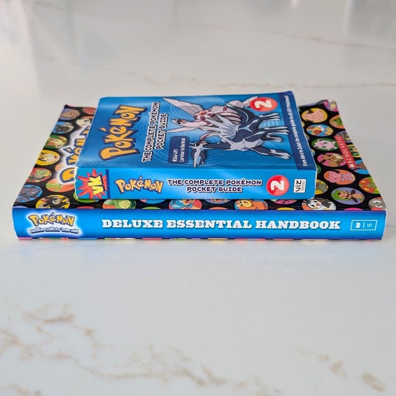 Pokemon Hnadbooks Set of 2