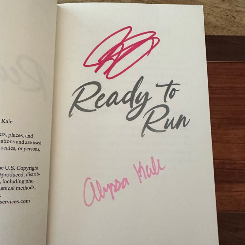 Ready to Run (Signed Copy!) 