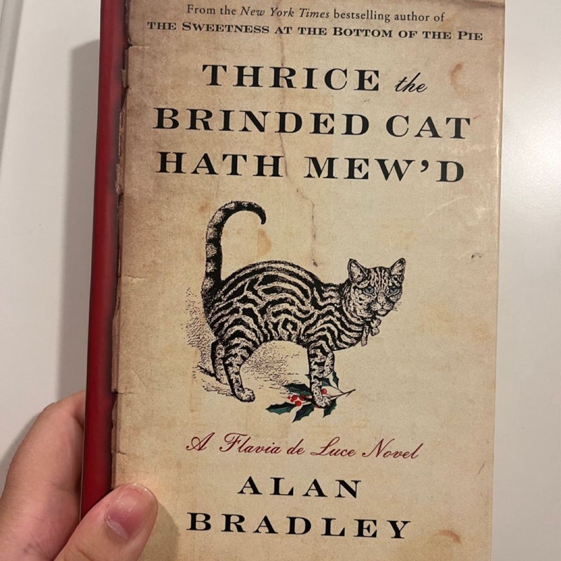 Thrice the Brinded Cat Hath Mew'd