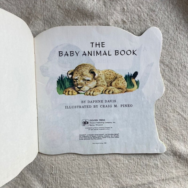 The Baby Animal Book (1982)