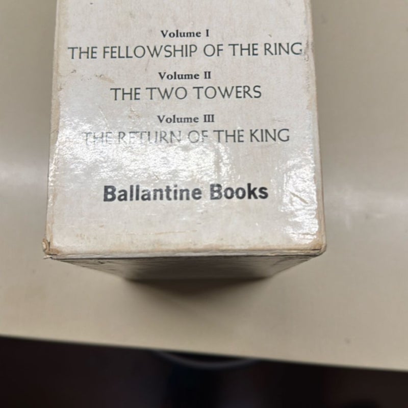 Lord of the Rings 1970 special edition set