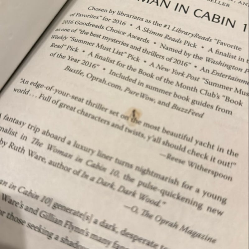 The Woman in Cabin 10