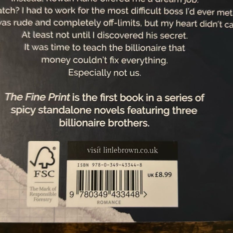 The Fine Print
