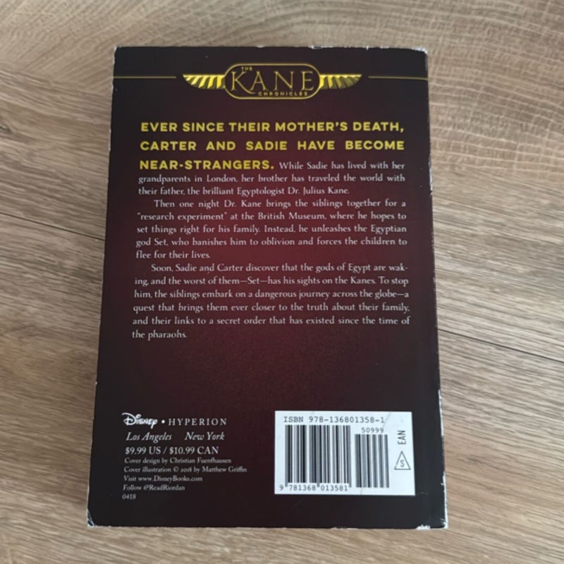 Kane Chronicles, the, Book One the Red Pyramid (the Kane Chronicles, Book One)