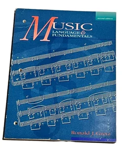 Music Language and Fundamentals