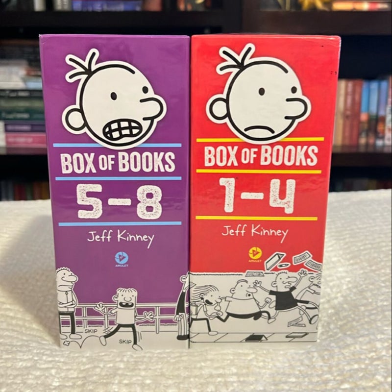 Diary of a Wimpy Kid Books 1-8