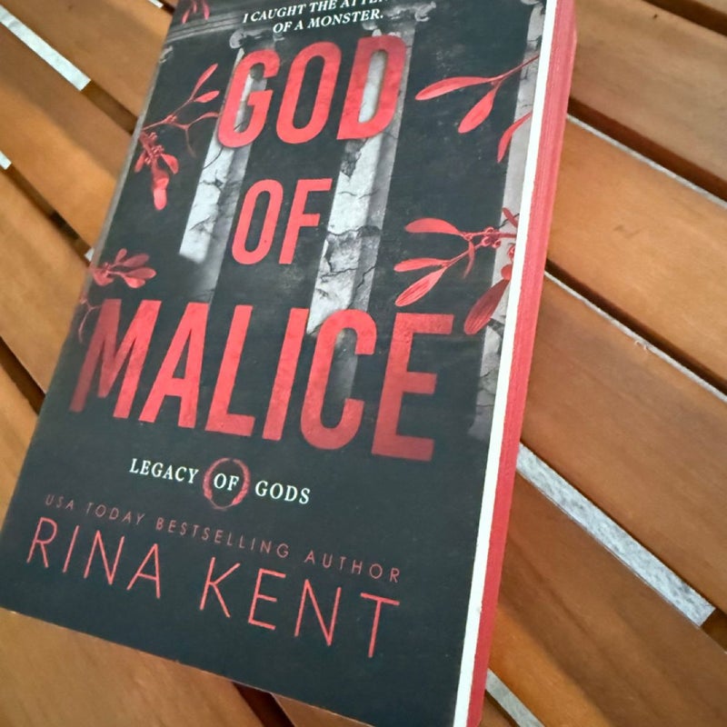 God Of Malice by Rina Kent - OOP Deluxe edition