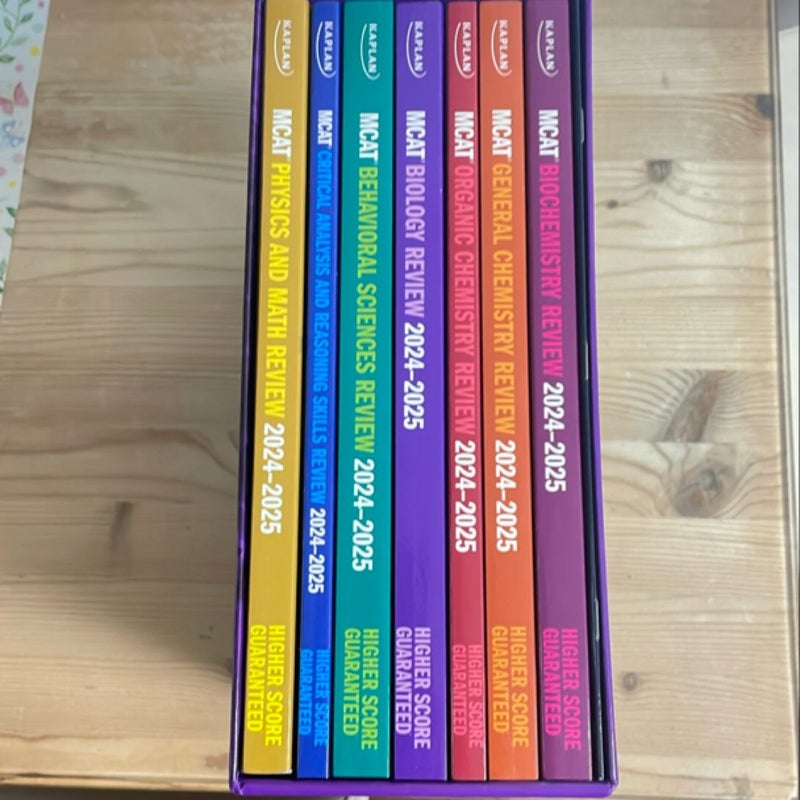 KAPLAN MCAT COMPLETE 7-BOOK SUBJECT REVIEW 2024-2025