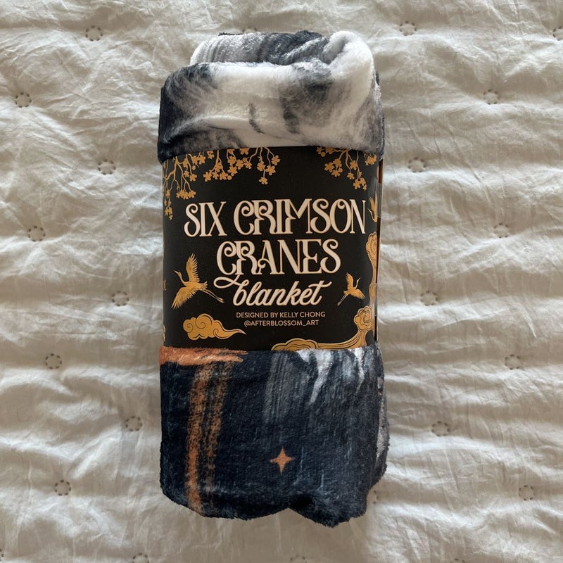 FairyLoot September Six Crimson retailer Cranes Blanket