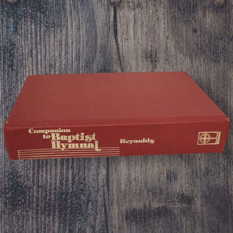 Companion to Baptist Hymnal Hardcover 1976