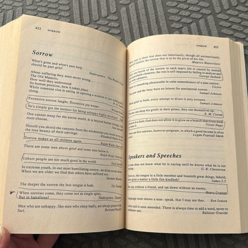 The Harper Book of Quotations Revised Edition