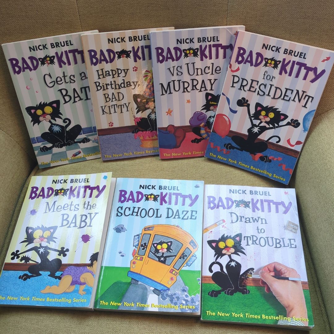 Bad Kitty's Complete Purrfect Boxed Set Seven Chapter Books (no box)