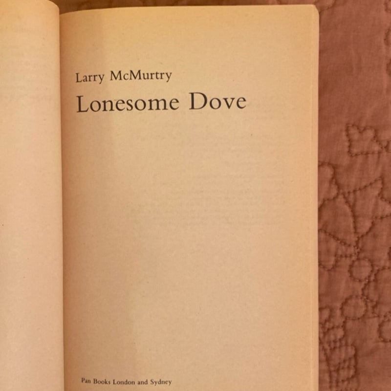 Lonesome Dove (1985 Edition)