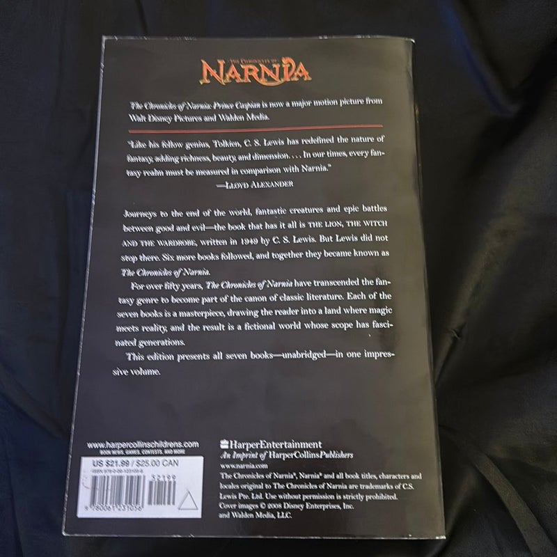 The Chronicals of Narnia 7 book Collection
