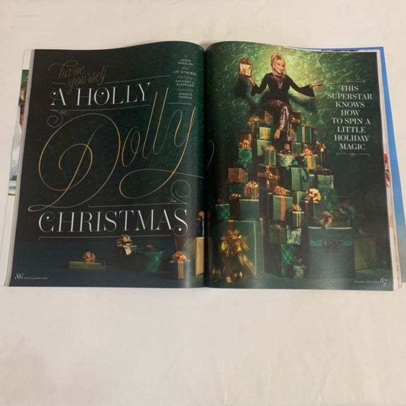 Better Homes & Gardens Dolly “The Gift That Is” Issue December 2022 