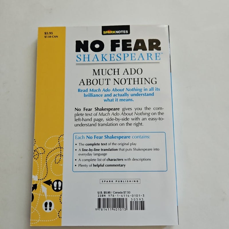 Much Ado about Nothing (No Fear Shakespeare)