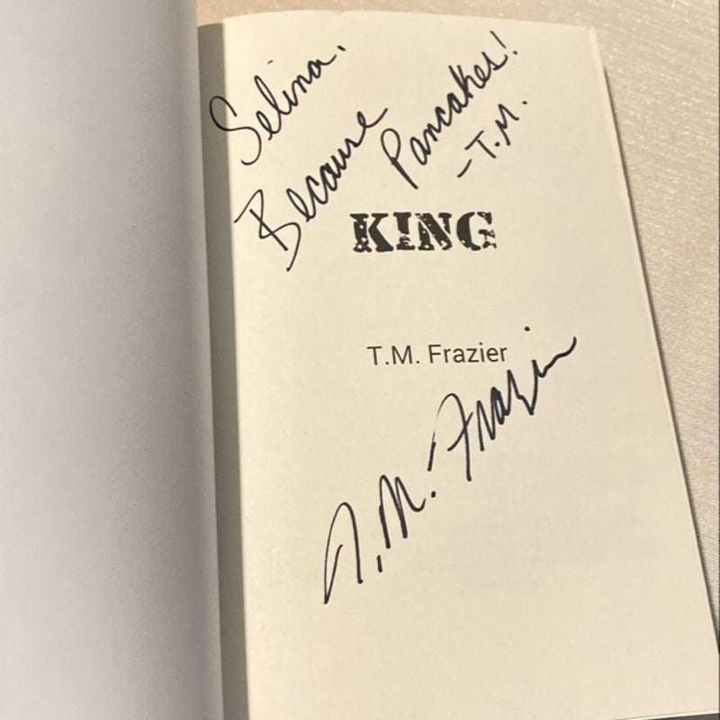 King (SIGNED)