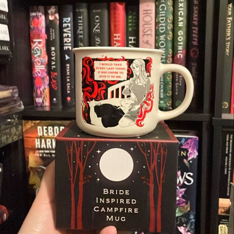 Bride campfire mug