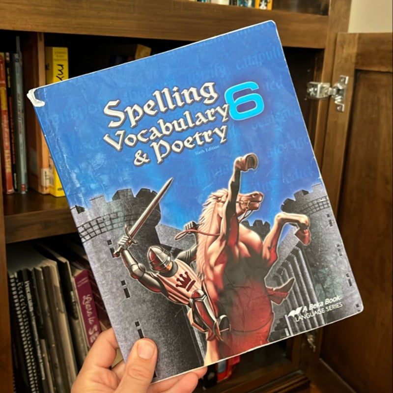 Spelling, vocabulary & poetry 6