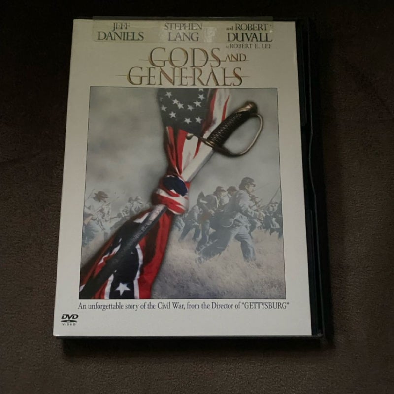 Gods And Generals DVD