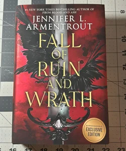 Fall of Ruin and Wrath Barnes and Noble edition
