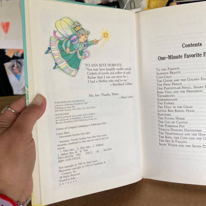 One-Minute Favorite Fairy Tales