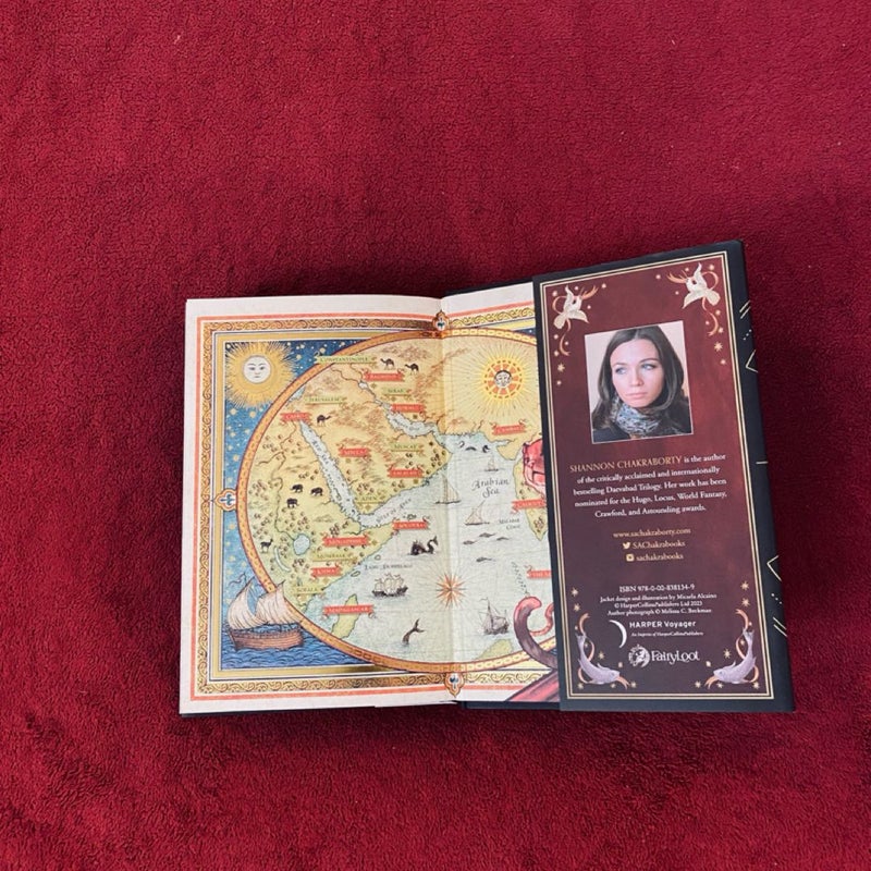 Fairyloot Edition: “The Adventures of Amina al-Sirafi” with Edges