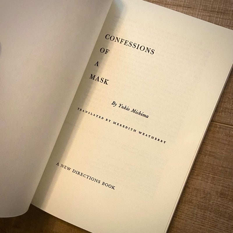 Confessions of a Mask