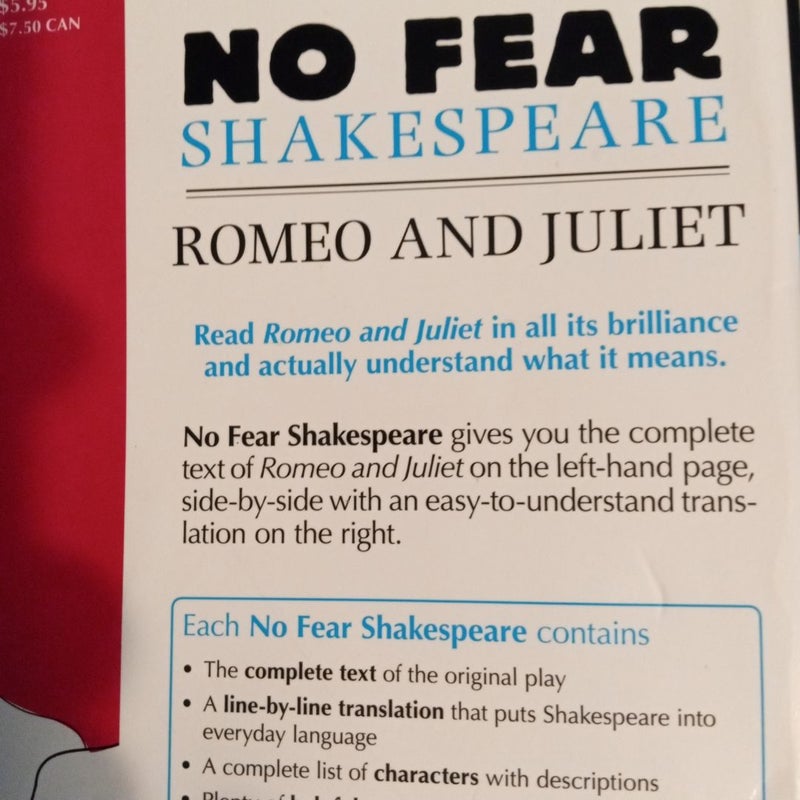 Romeo and Juliet (No Fear Shakespeare)