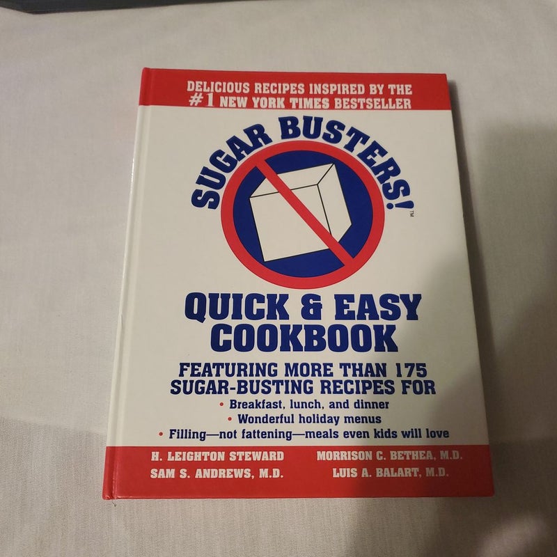 Sugar Busters! Cookbook