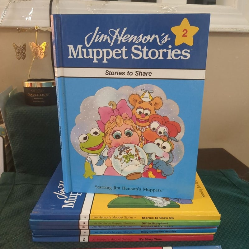 Jim Hensons Muppet Stories Set (9 books) 