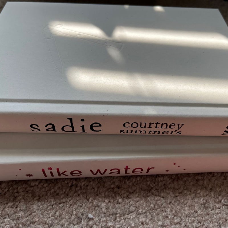 Sadie and Like Water- Bundle