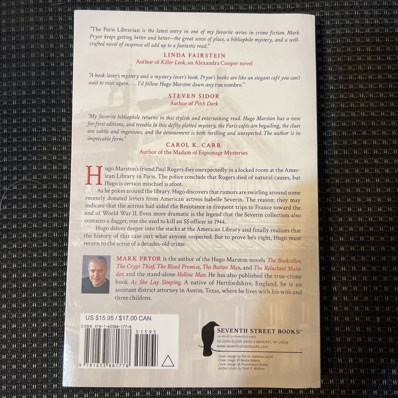 The Paris Librarian (signed by author)