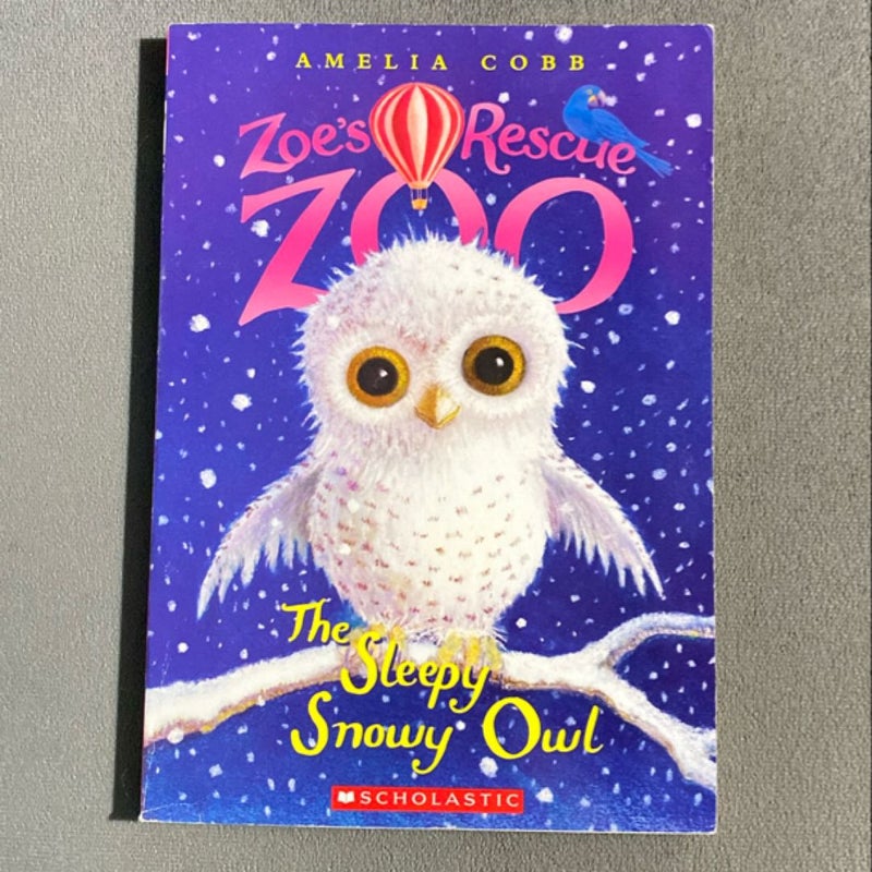 The Sleepy Snowy Owl