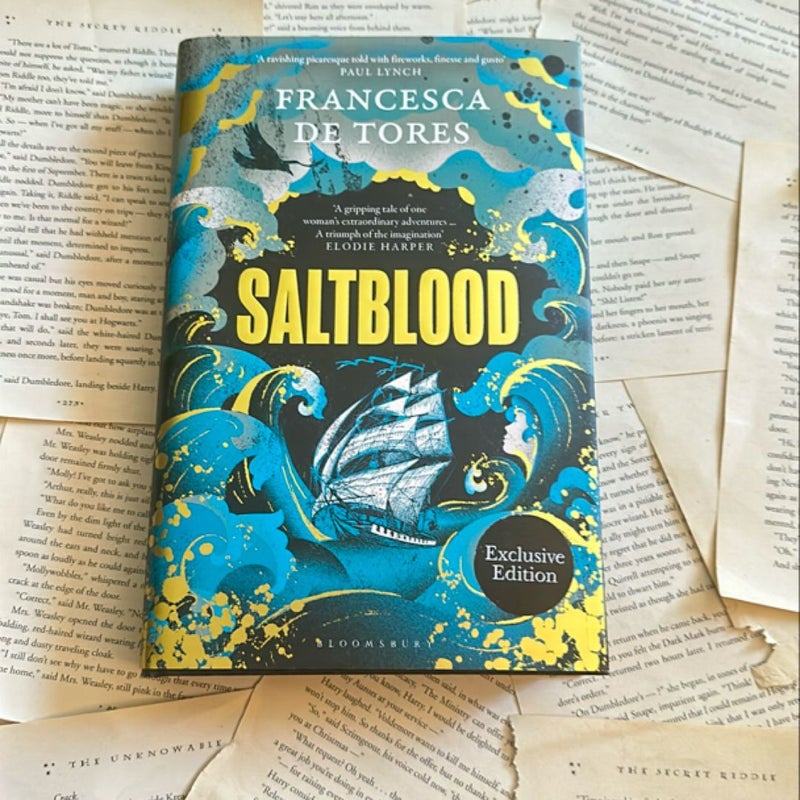 Saltblood - WATERSTONES EXCLUSIVE - SPRAYED EDGES