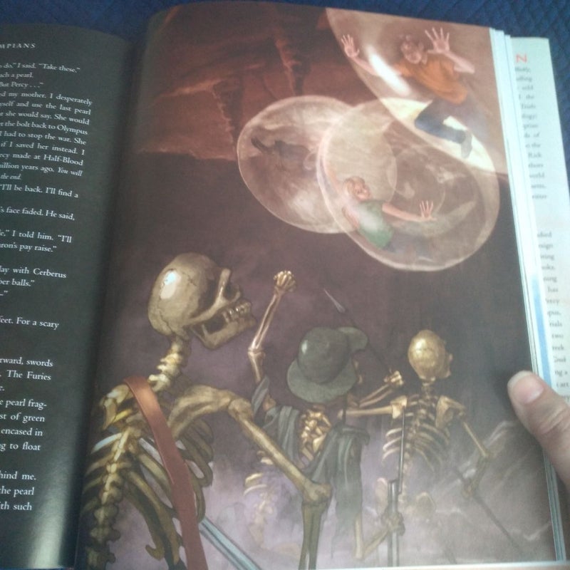 Percy Jackson and the Olympians the Lightning Thief Illustrated Edition