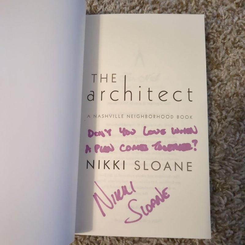 SIGNED The Architect