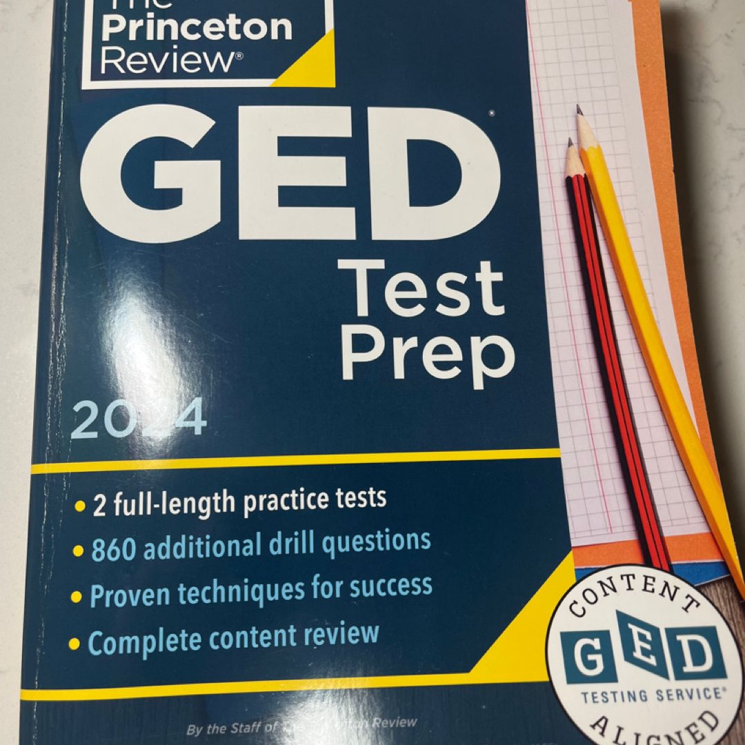 Princeton Review GED Test Prep 2024