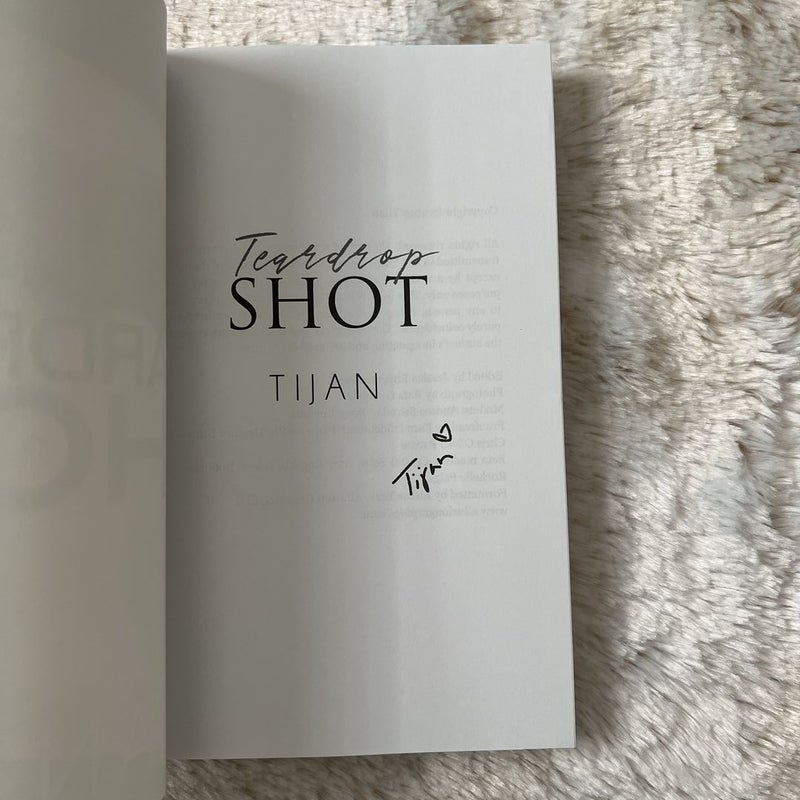 Teardrop Shot - Special Edition Cover