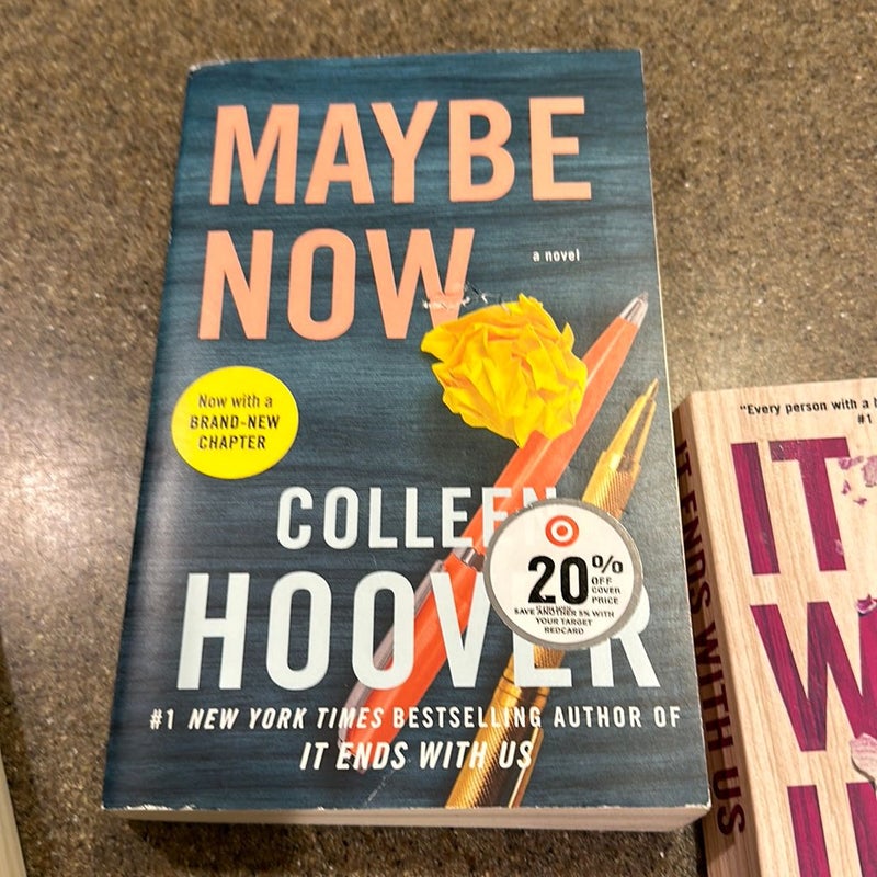 Set of 3 Colleen Hoover books  