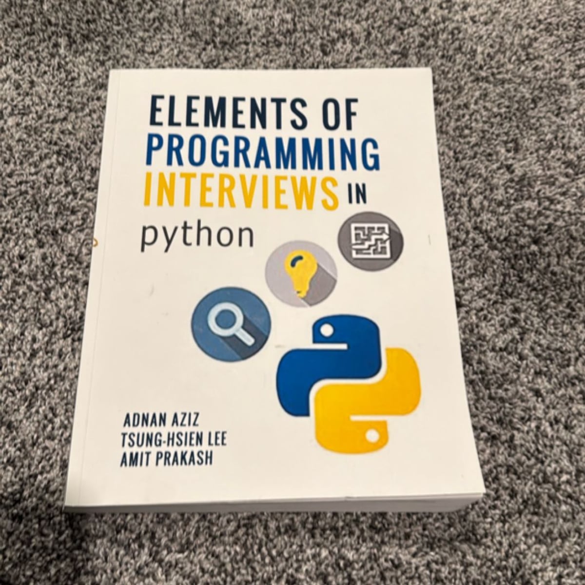 Elements of Programming Interviews in Python: the Insiders' Guide by ...