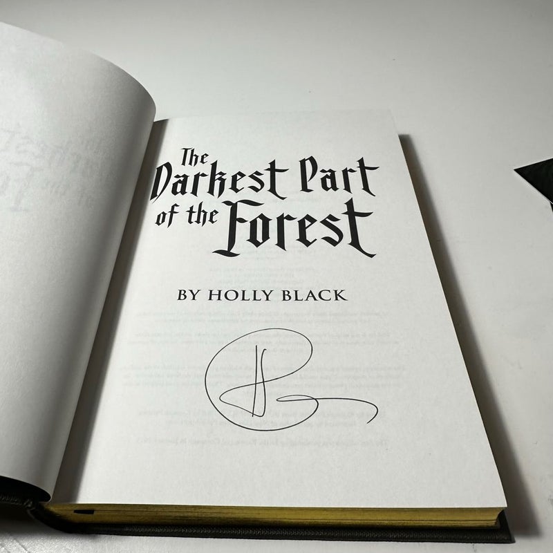 The Darkest Part of The Forest (signed annotated LitJoy edition)