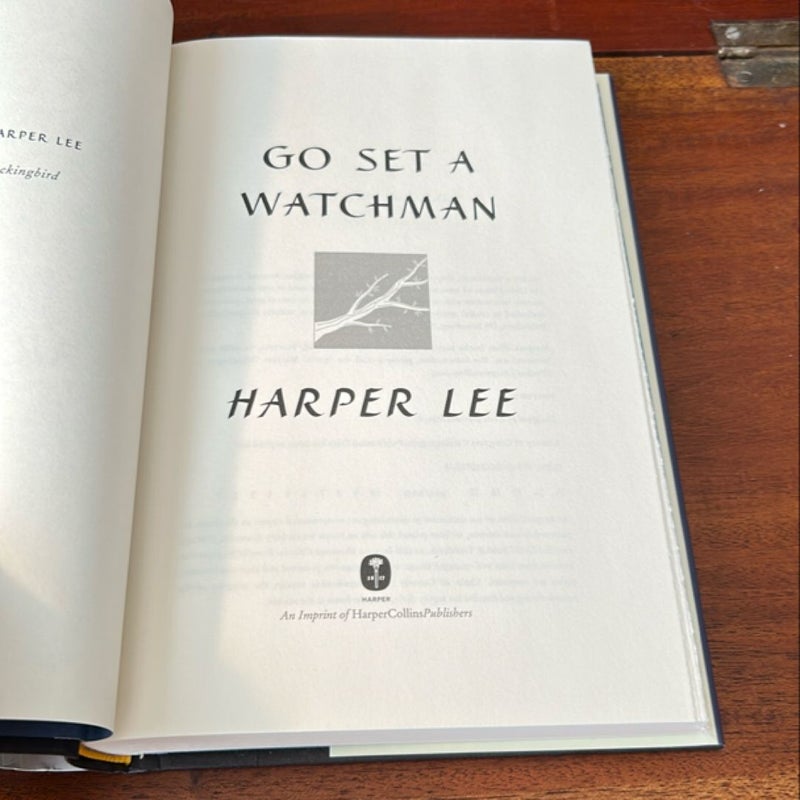 Go Set a Watchman (1st Ed/1st)