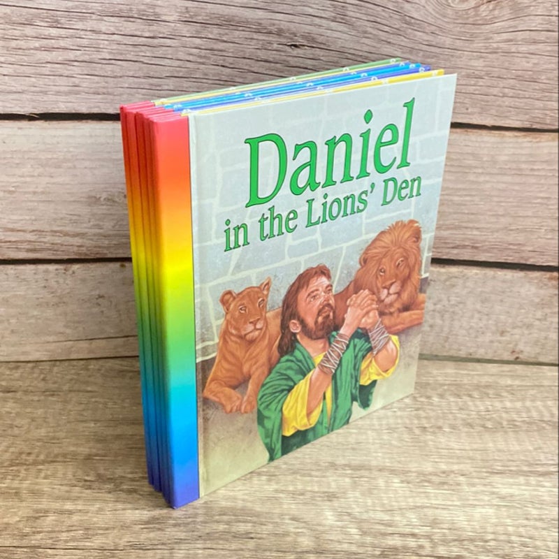 Bible Story 5 Book Bundle: Jonah and the Whale + Noah and the Ark + Daniel in the Lion’s Den + The Easter Story + Joseph and his Brothers