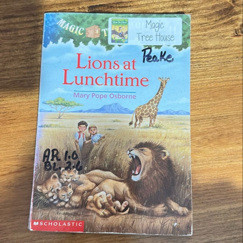 Lions at Lunchtime