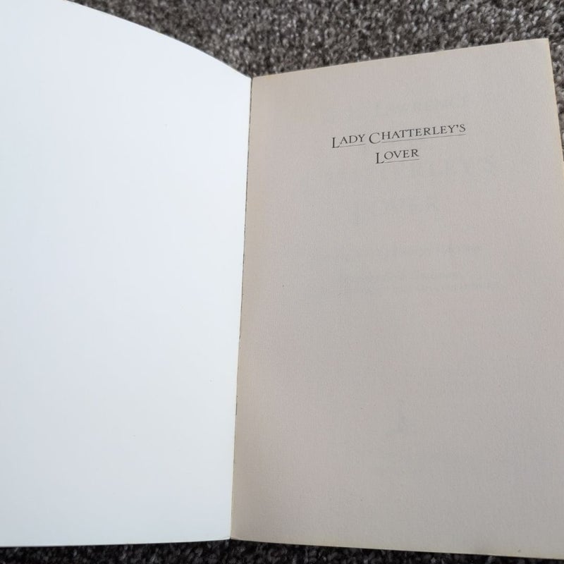 Lady Chatterley's Lover