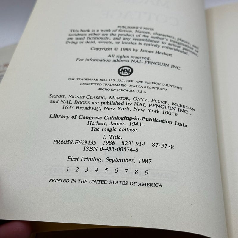 The Magic Cottage (1st Ed 1st print)