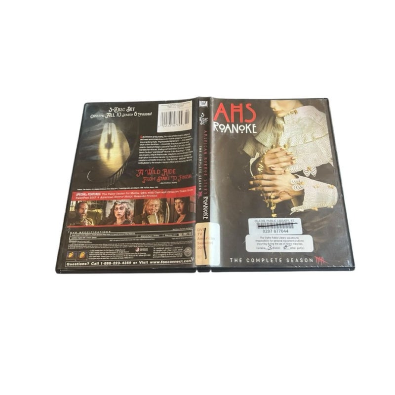 DVD  Set: American Horror Story (AHS) Roanoke 