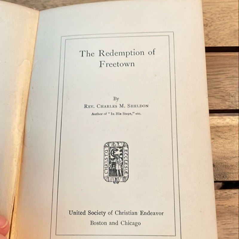 The Redemption of Freetown (1898)