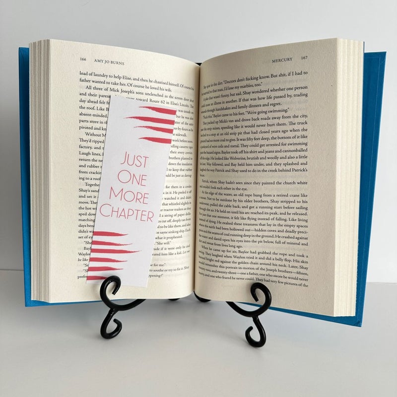 Bookmark “Just One More Chapter”